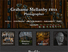 Tablet Screenshot of mellanby.net